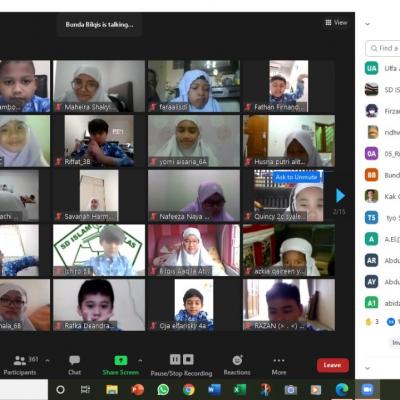 Kegiatan Isra Miraj 1442h Virtual 5